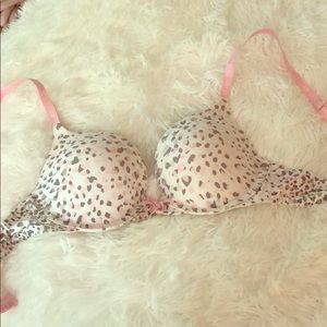 Victoria’s Secret leopard push-up bra - 32C